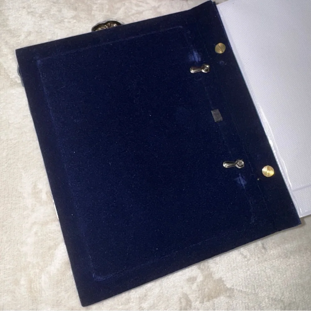 NEW Vintage Silver Wedding Picture Frame and Photo Album